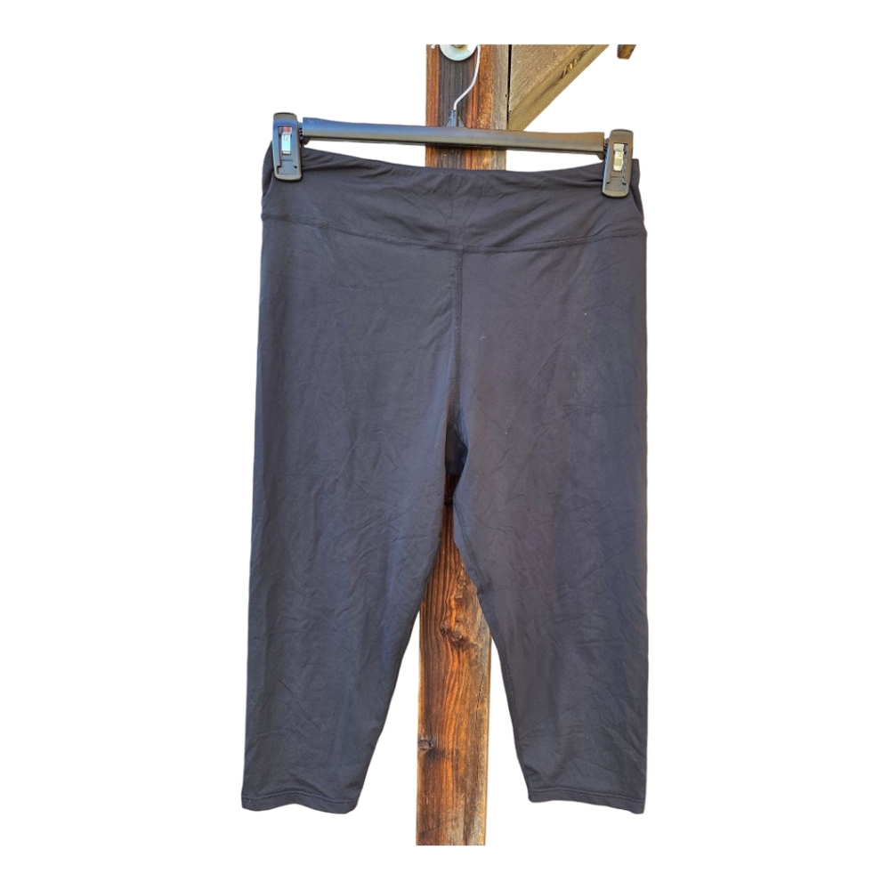Copper Fit Energy Compression Infused Women's Capri Leggings Black Large  NWOT
